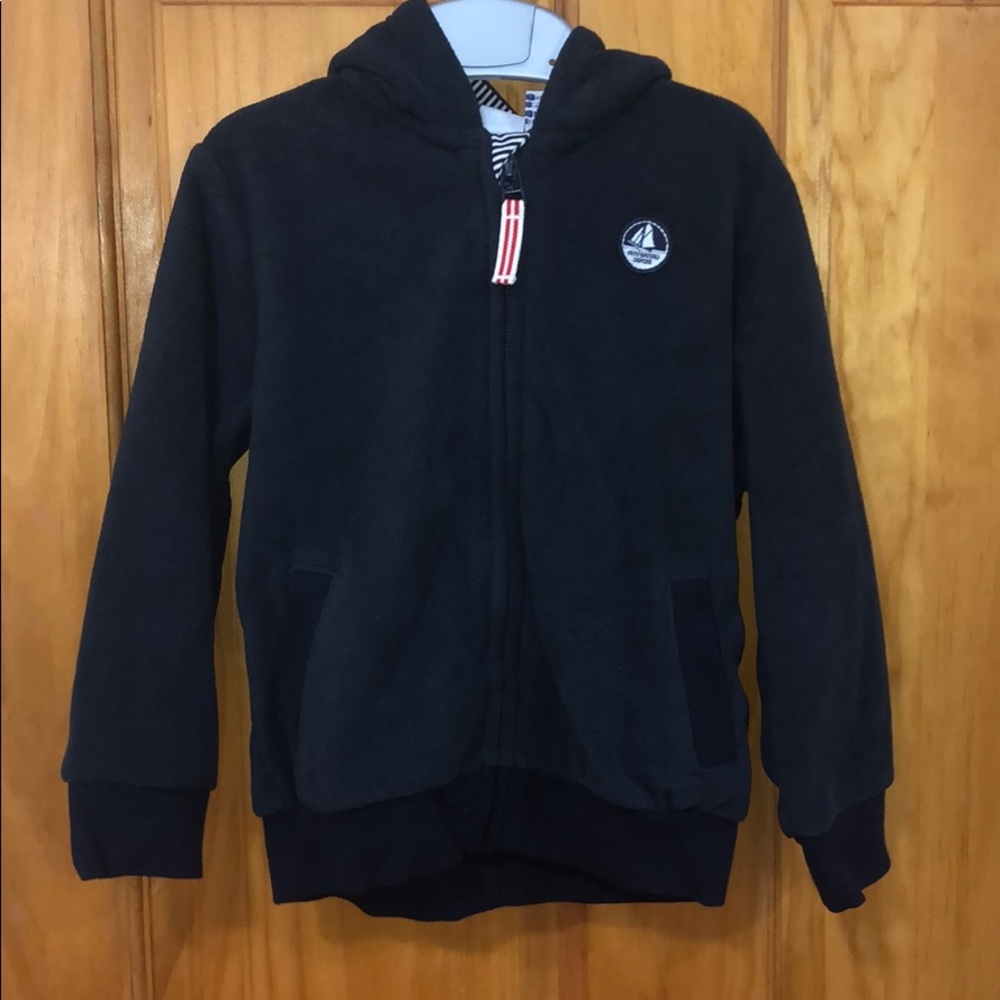 NWT petite bateau capuche sweater